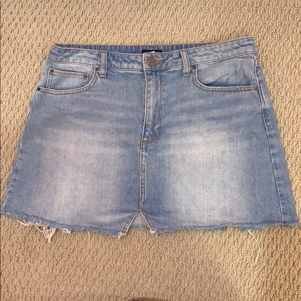 Cutest Urban Outfitters Jean Skirt!!!